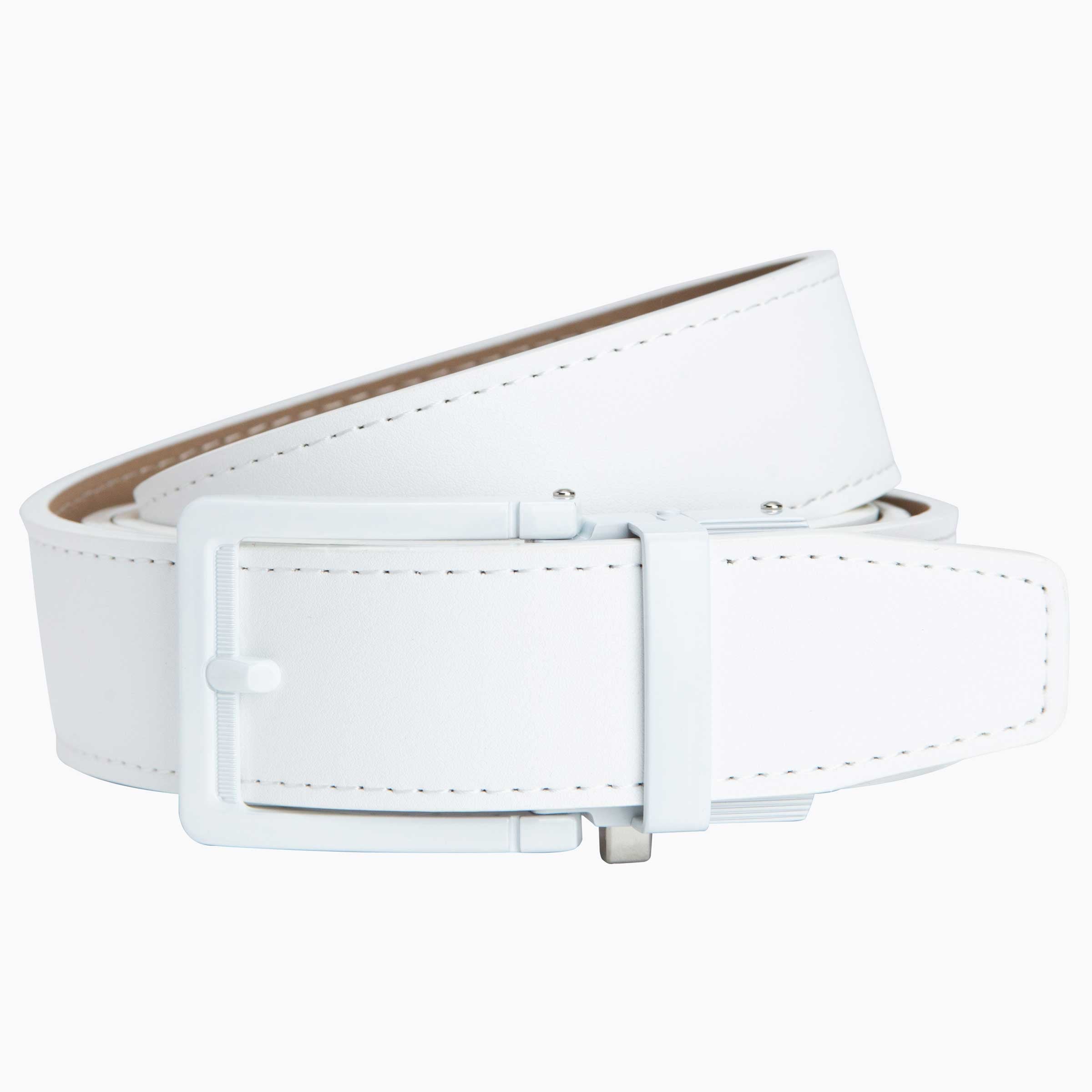 Ace White Golf Ratchet Belt 1.38¡® [35mm]