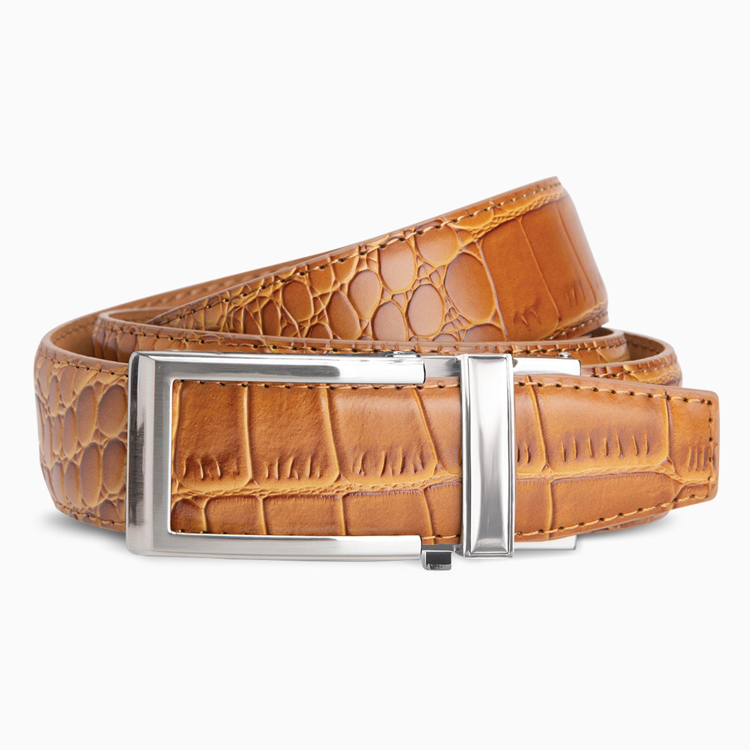Alligator Tan V2 Ratchet Belt, 1 3/8¡® Strap [35mm]